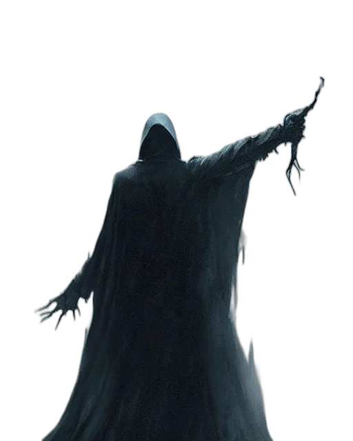 staff, creature, sword, jacket transparent PNG cut-out