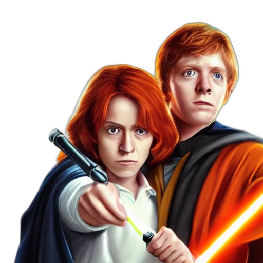 staff, concept art, comic book art, photorealistic transparent PNG cut-out