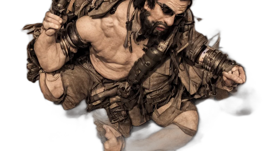 weapon, face, sword, creature transparent PNG cut-out