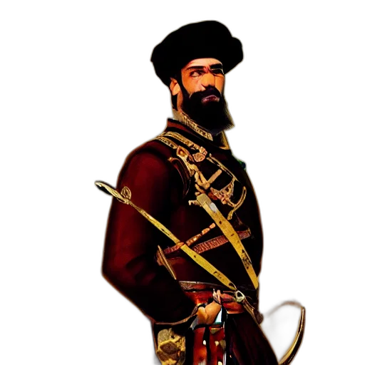 staff, crown, hat, sword transparent PNG cut-out