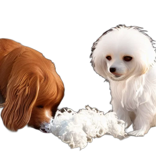 animal, hair, creature, photorealistic transparent PNG cut-out