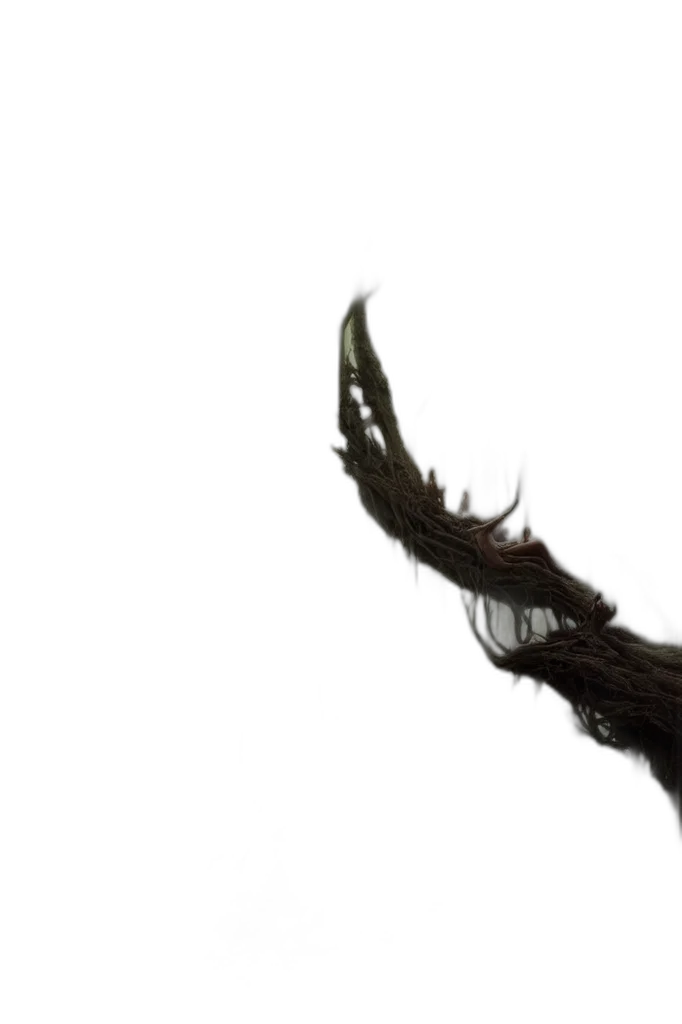 hair, staff, dragon, creature transparent PNG cut-out
