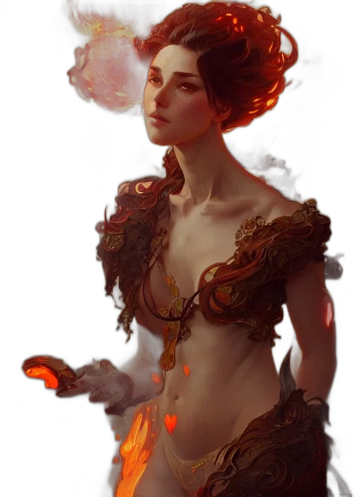 dress, crown, fantasy art, concept art transparent PNG cut-out