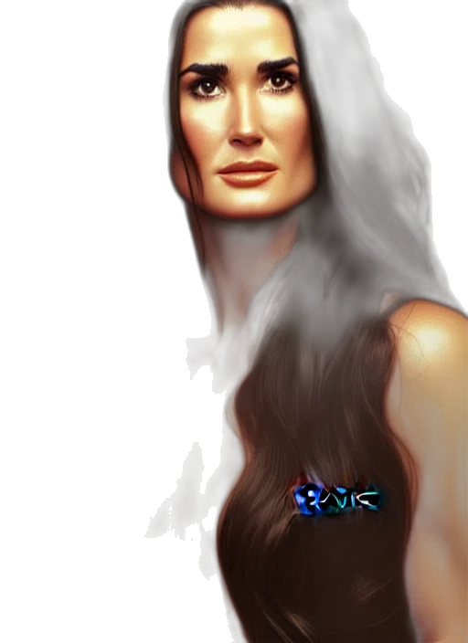 face, jewelry, hair, robot transparent PNG cut-out