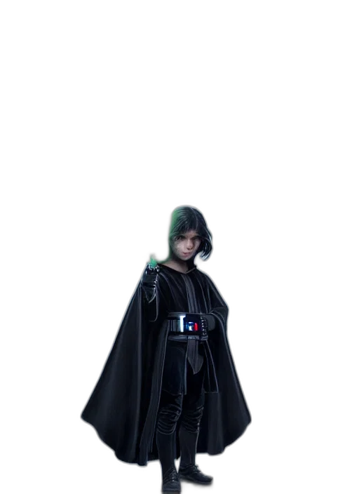 jacket, staff, weapon, dress transparent PNG cut-out