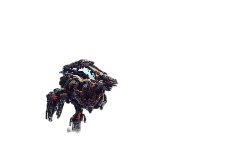 robot, creature, dragon, animal transparent PNG cut-out