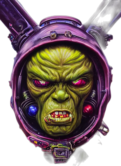 face, mask, concept art, fantasy art transparent PNG cut-out