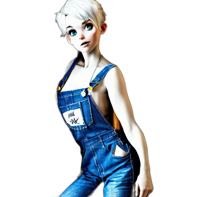dress, robot, concept art, cartoon transparent PNG cut-out