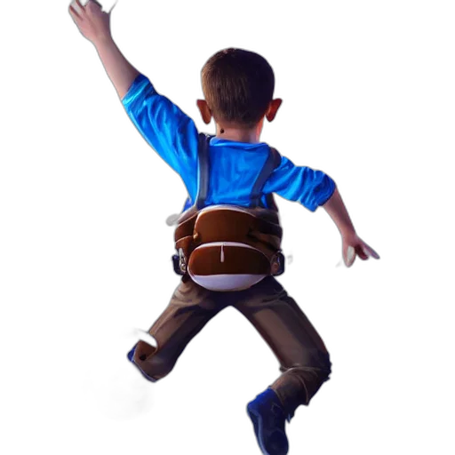 staff, jacket, 3d render, concept art transparent PNG cut-out