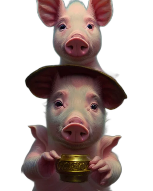 animal, 3d render, photorealistic, concept art transparent PNG cut-out