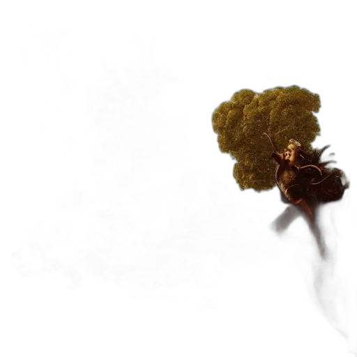 tree, hair, dragon, crown transparent PNG cut-out
