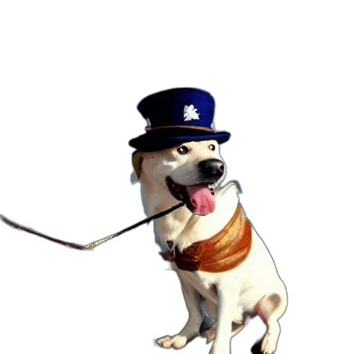 staff, hat, animal, weapon transparent PNG cut-out