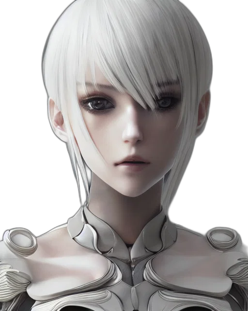 robot, face, mask, creature transparent PNG cut-out