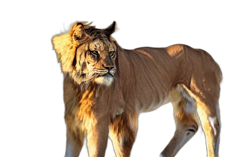 animal, crown, creature, staff transparent PNG cut-out