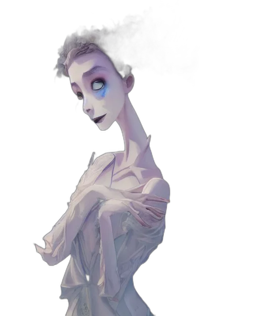 face, creature, staff, robot transparent PNG cut-out