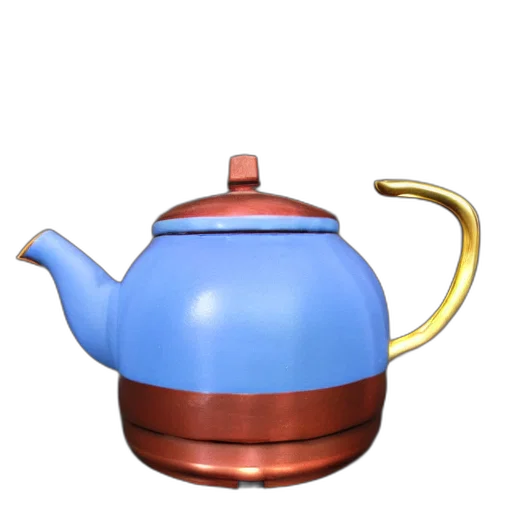 food, robot, 3d render, photorealistic transparent PNG cut-out