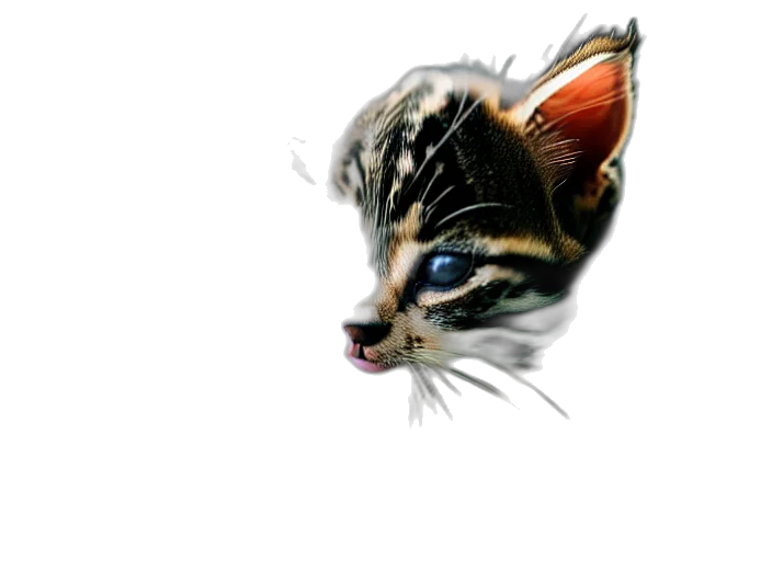 animal, creature, staff, photorealistic transparent PNG cut-out