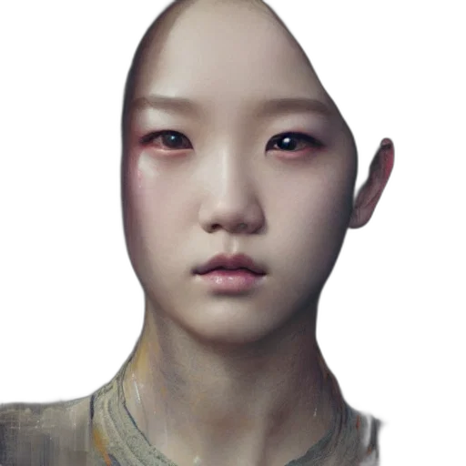face, mask, creature, robot transparent PNG cut-out