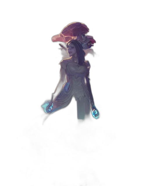 staff, hat, crown, creature transparent PNG cut-out