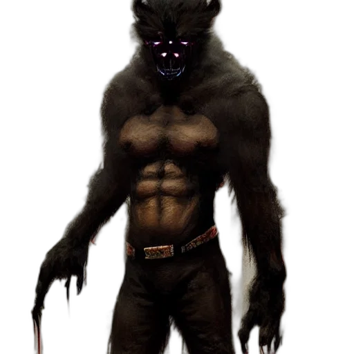 creature, animal, staff, mask transparent PNG cut-out