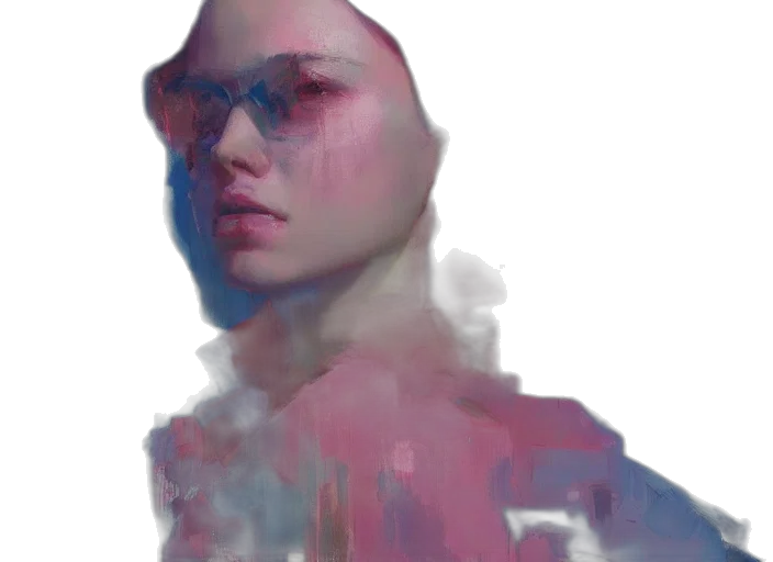 face, jacket, robot, mask transparent PNG cut-out