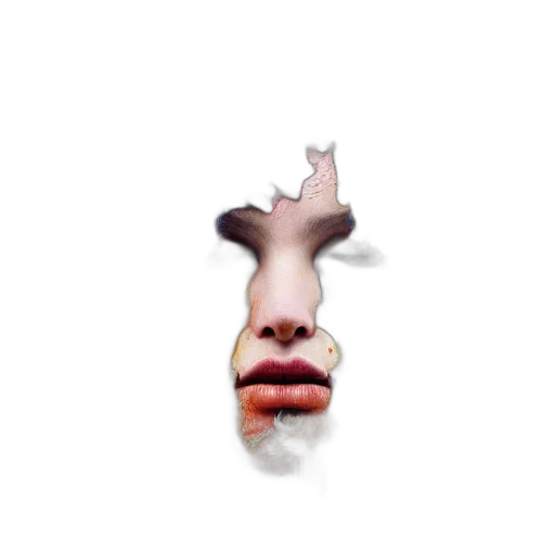 face, mask, creature, crown transparent PNG cut-out