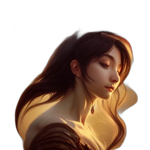 face, crown, hair, mask transparent PNG cut-out