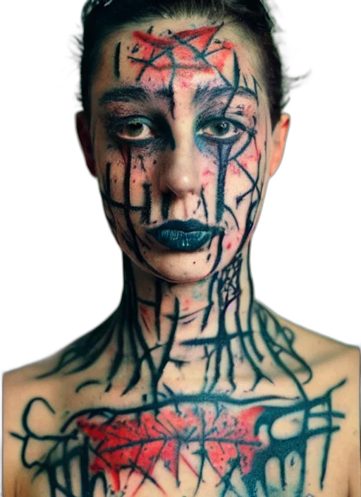face, jewelry, mask, creature transparent PNG cut-out