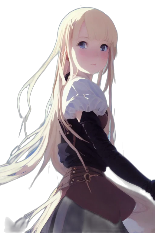 dress, staff, crown, face transparent PNG cut-out