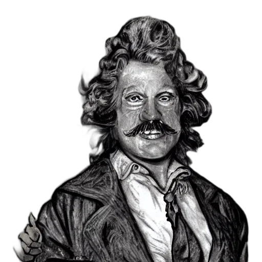 jacket, face, staff, hair transparent PNG cut-out