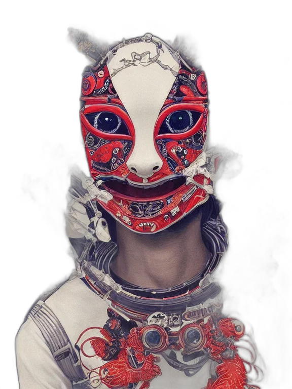 mask, face, robot, animal transparent PNG cut-out