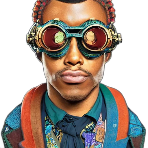 face, mask, staff, jacket transparent PNG cut-out