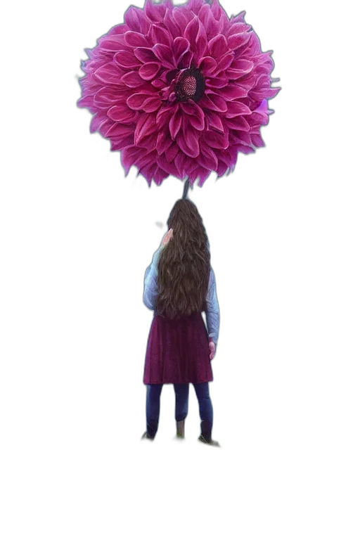 umbrella, flower, jacket, crown transparent PNG cut-out