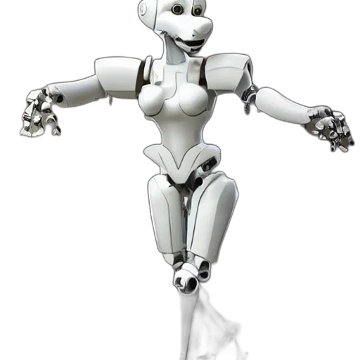 robot, animal, creature, staff transparent PNG cut-out