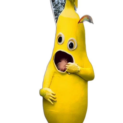 animal, creature, staff, hat transparent PNG cut-out
