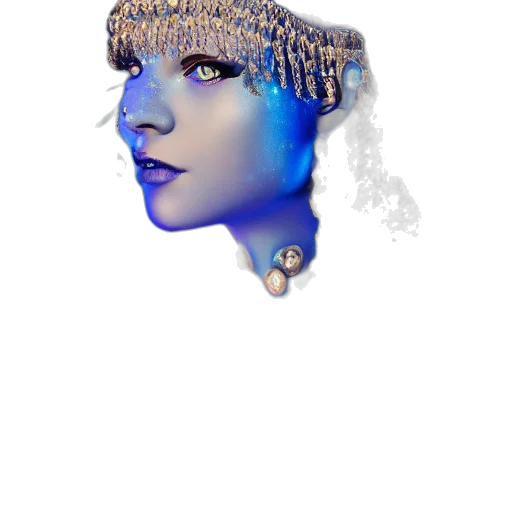 crown, hat, mask, face transparent PNG cut-out
