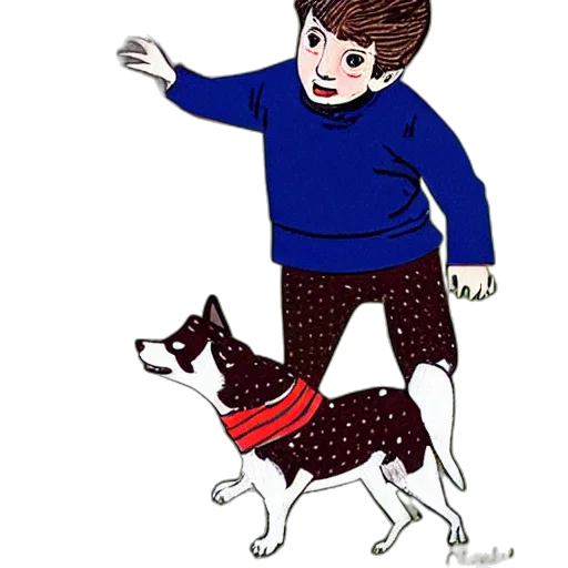 animal, creature, staff, cartoon transparent PNG cut-out