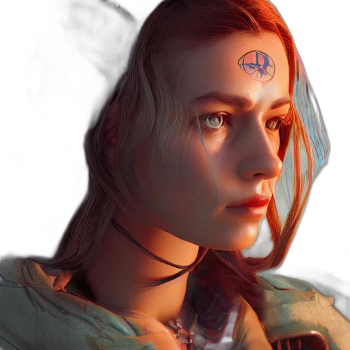 face, robot, crown, mask transparent PNG cut-out