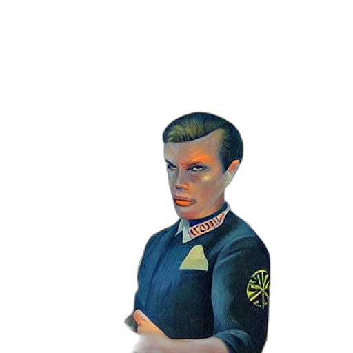 staff, jacket, robot, 3d render transparent PNG cut-out