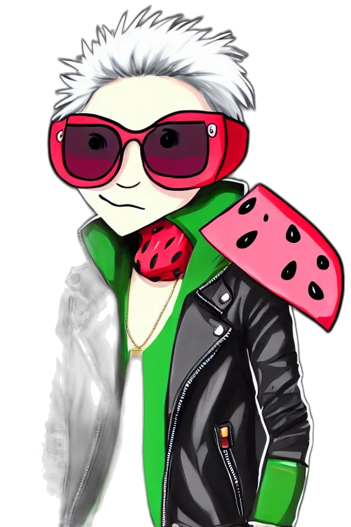 jacket, cartoon, concept art, pixel art transparent PNG cut-out