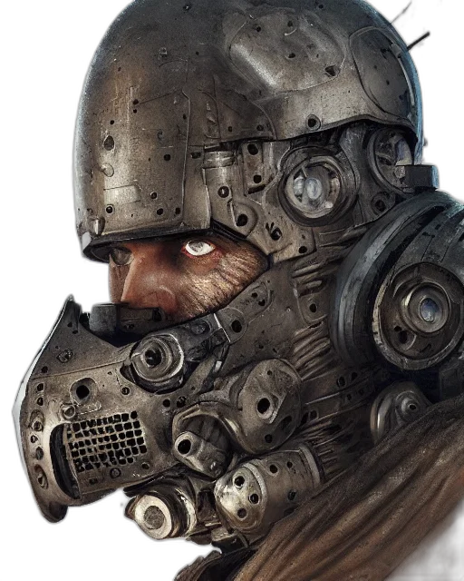 mask, face, robot, weapon transparent PNG cut-out