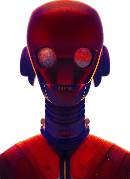 robot, mask, face, staff transparent PNG cut-out
