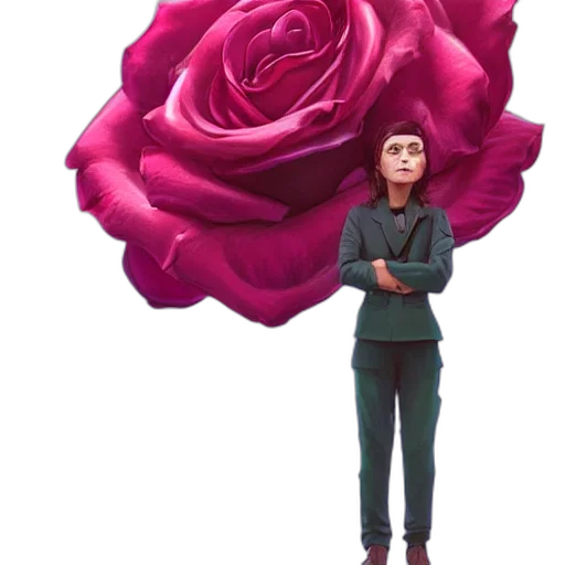 flower, jacket, concept art, 3d render transparent PNG cut-out