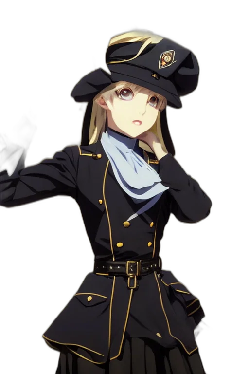 staff, hat, jacket, weapon transparent PNG cut-out