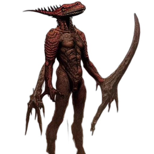 creature, dragon, staff, animal transparent PNG cut-out