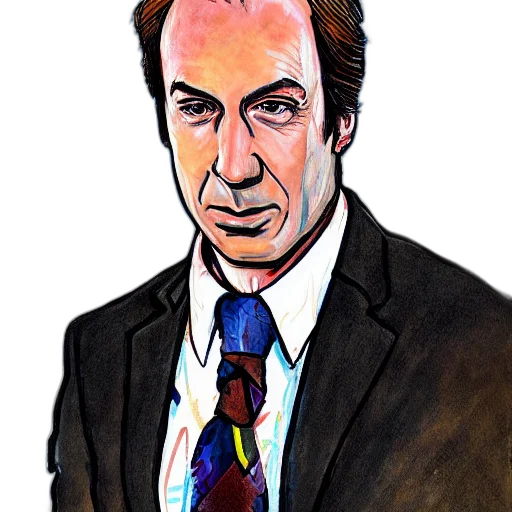 face, watercolor, cartoon, photorealistic transparent PNG cut-out