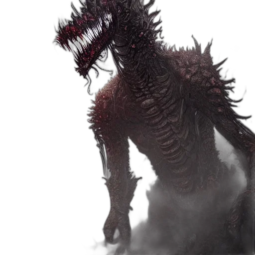 dragon, creature, animal, staff transparent PNG cut-out
