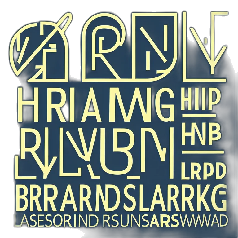 3d render, award, winning, brandmark transparent PNG cut-out