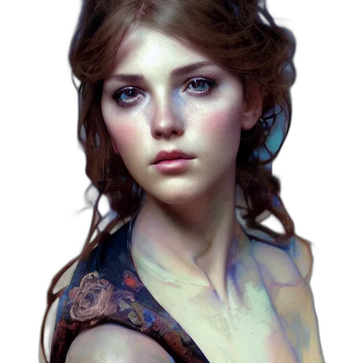 face, jewelry, dress, dragon transparent PNG cut-out