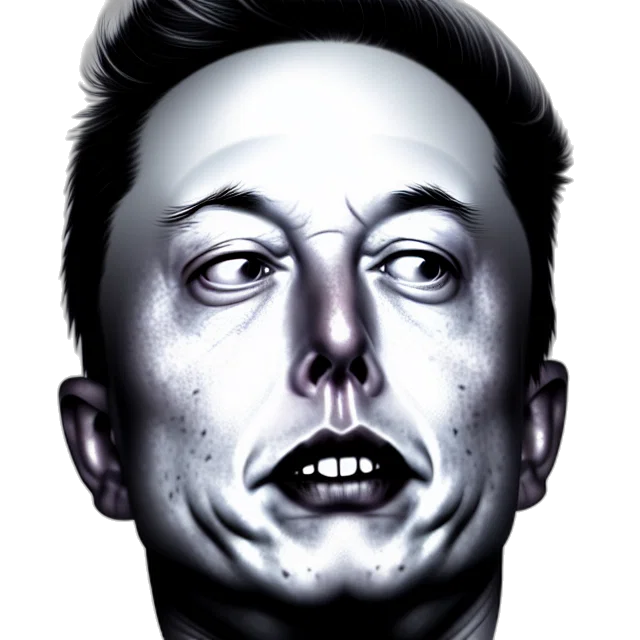 face, mask, robot, creature transparent PNG cut-out